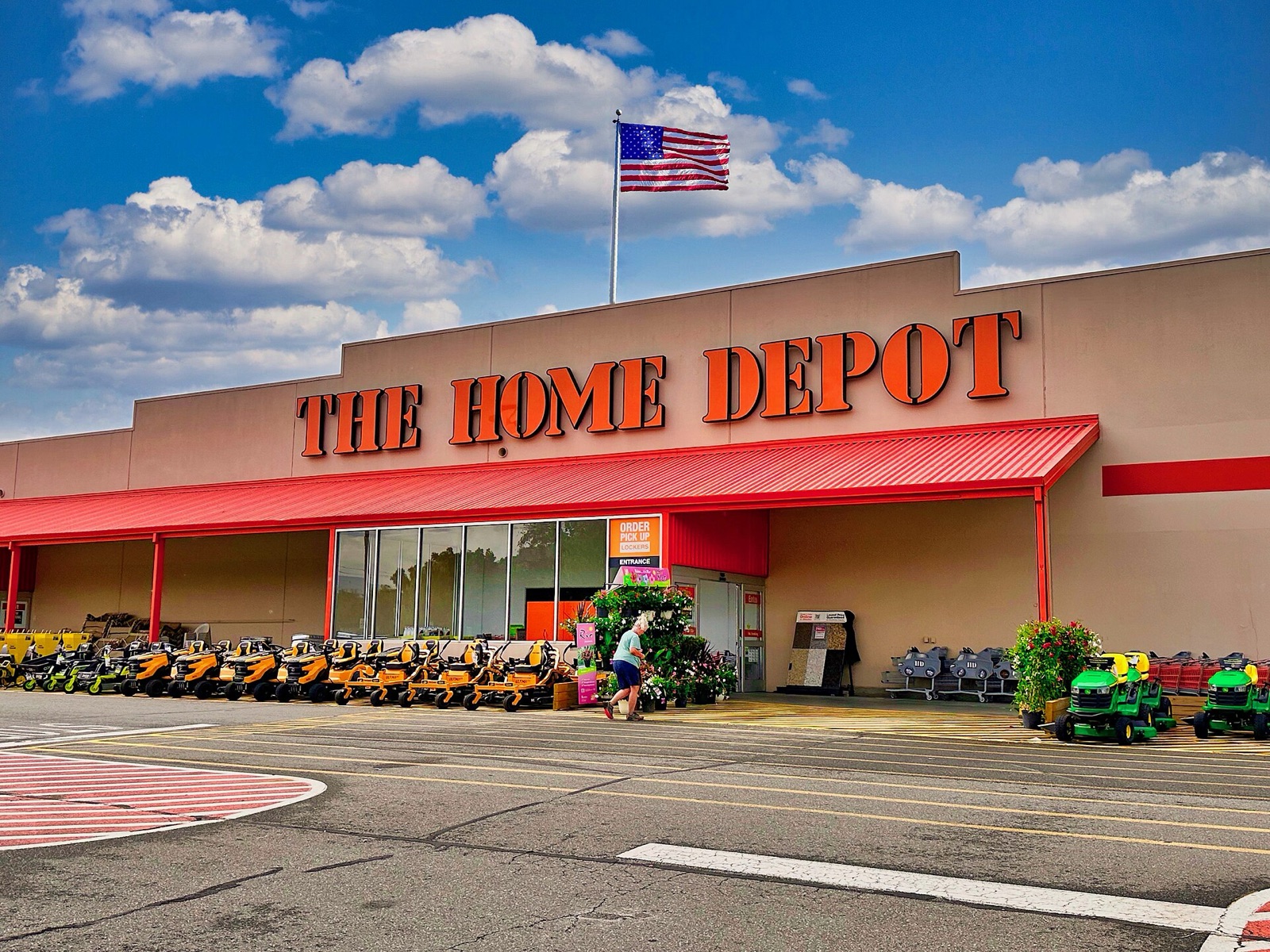 The Home Depot storefront in Blairsville, Georgia